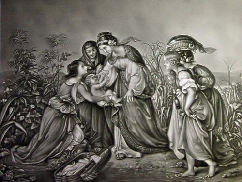 Die Findung Moses (1. Fassung)