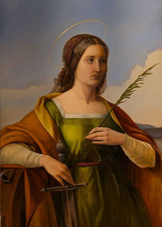 Die heilige Catharina