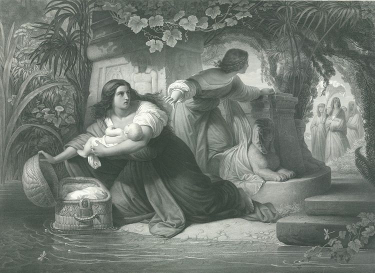 Die Aussetzung Moses (Felsing)