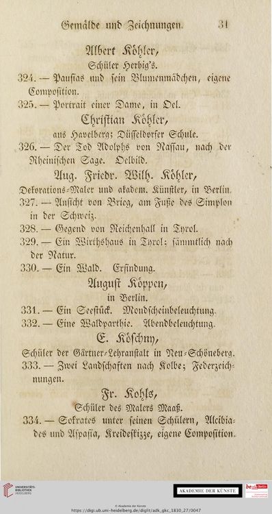 Der Tod Adolf’s v. Nassau