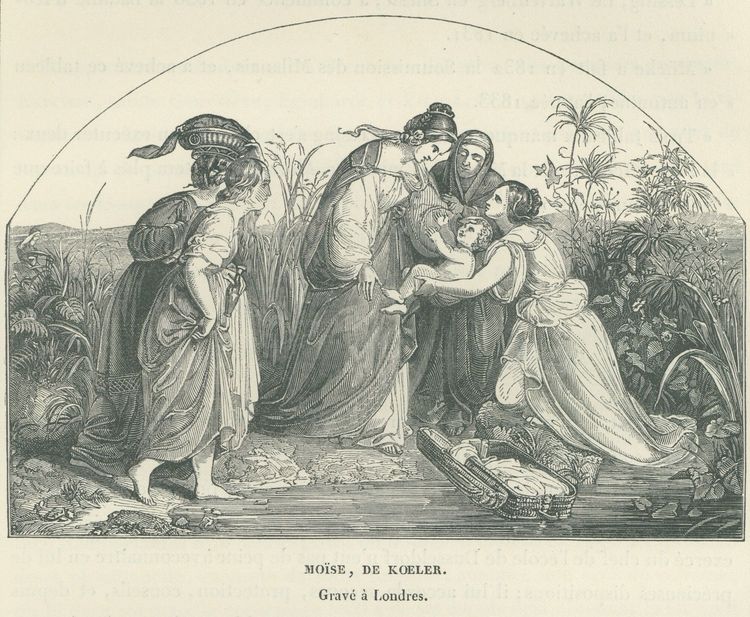 Die Findung Moses (Schnitt in London) (1. Fassung)