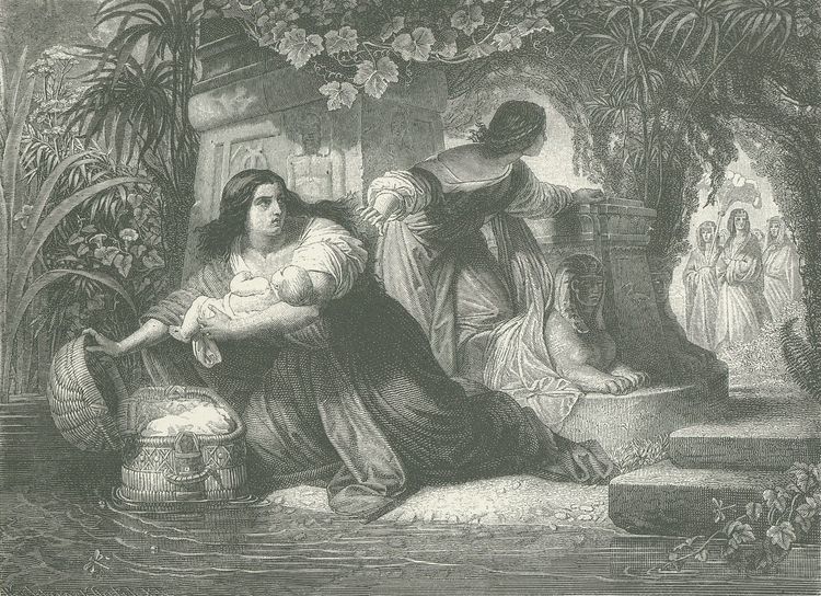 Die Aussetzung Moses (unbekannt)