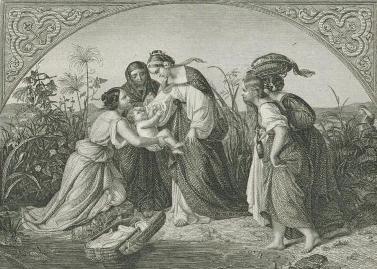 Die Findung Moses (Voigt)