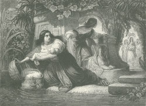 Die Aussetzung Moses (unbekannt)