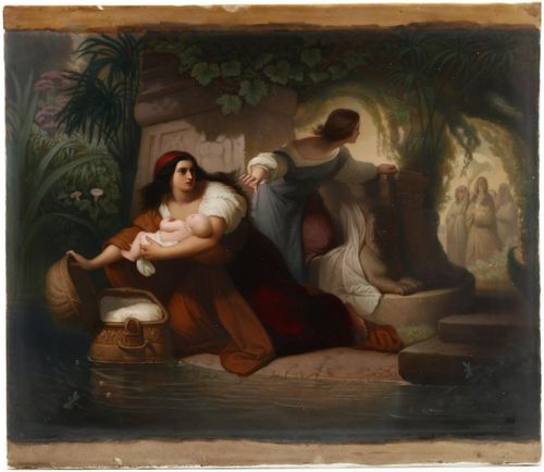 Die Aussetzung Moses (2. Version)